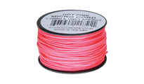 Atwood Rope Micro Cord Braided Line 125 ft Hot Pink